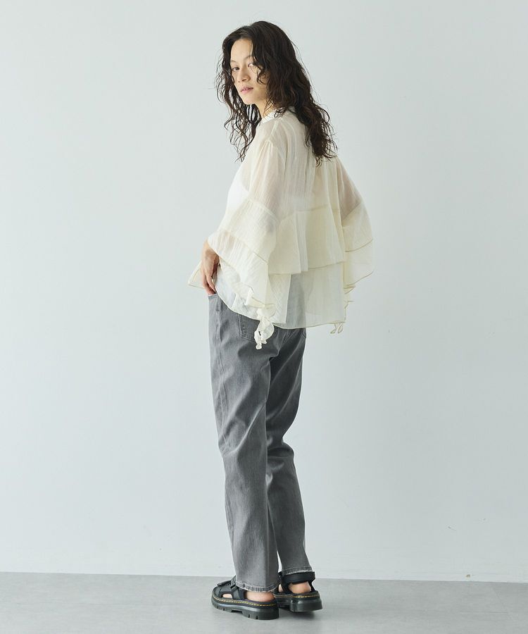 GARAGE OF GOOD CLOTHING「スタンドネックティアードフリルブラウス」|シャツ・ブラウス|
