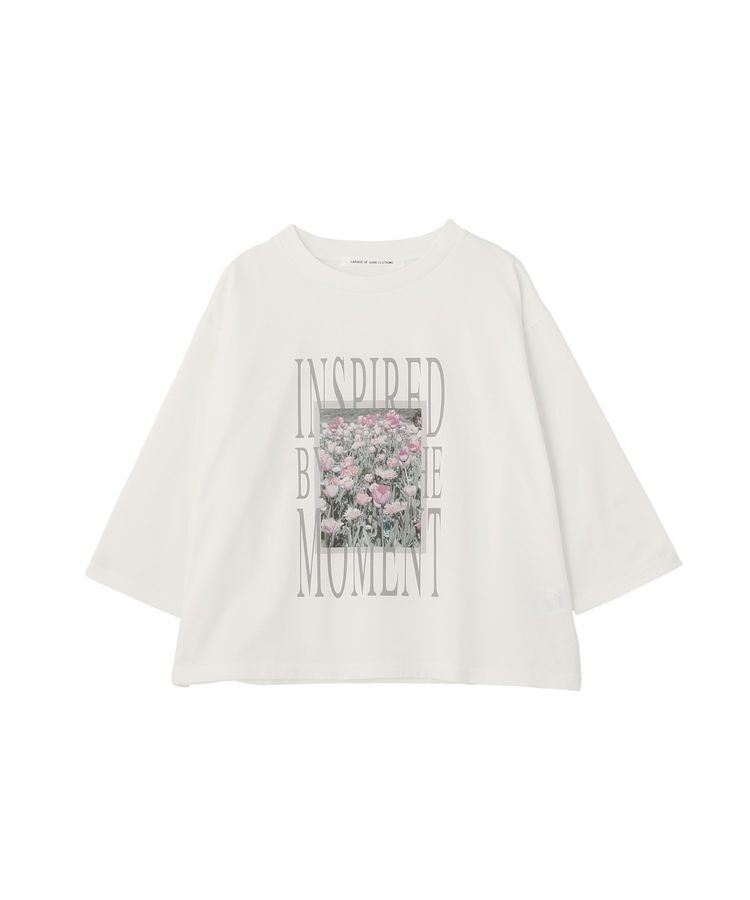 GARAGE OF GOOD CLOTHING「【日本製】7分袖プリントプルオーバー」|Tシャツ・カットソー|