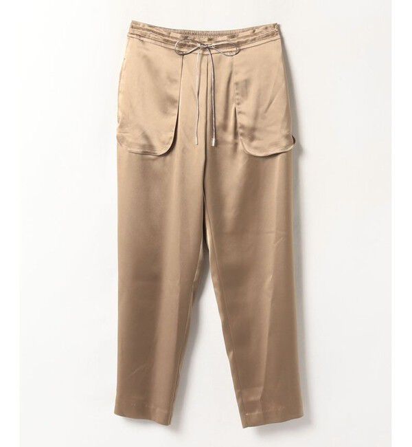 allureville「サテンイージーテーパードパンツ」|その他|