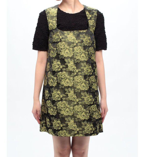 allureville「【GANNI(ガニー)】 JQ MINI DRESS」|オールインワン|