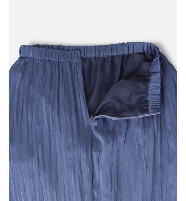 allureville「楊柳調プリーツマーメイドスカート」|スカート|