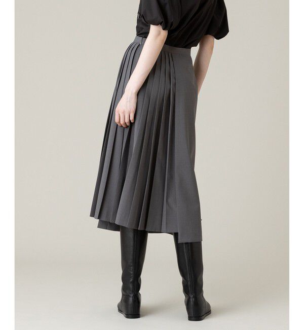 LOULOU WILLOUGHBY「【LOULOU WILLOUGHBY】ビジューアシメスカート」|スカート|