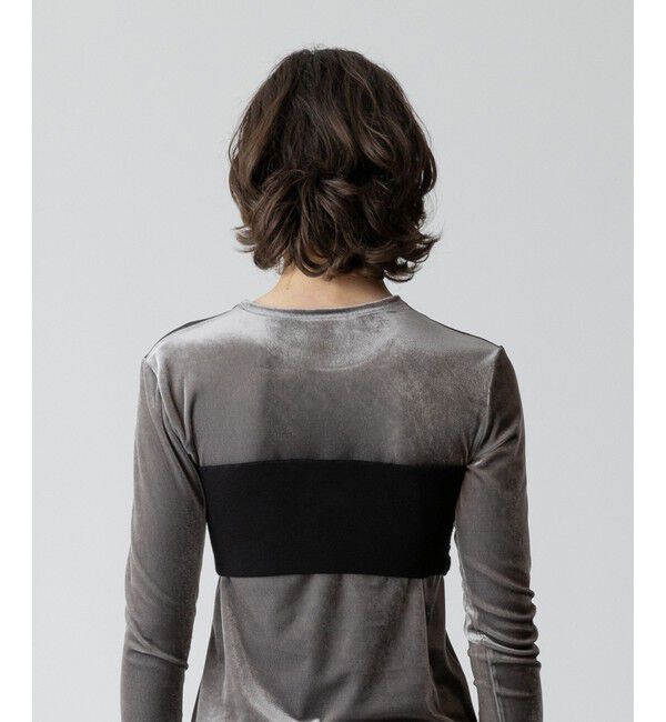 allureville「ツイストニットブラレット」|ベスト・ジレ|