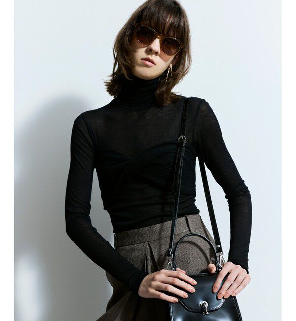 allureville「ツイストニットブラレット」|ベスト・ジレ|