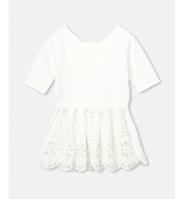 LOULOU WILLOUGHBY「【LOULOU WILLOUGHBY】アイレットレースペプラムプルオーバー」|その他|