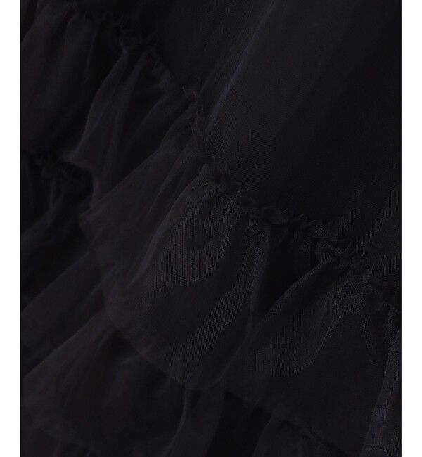 allureville「チュールフリルティアードワンピース」|ワンピース|