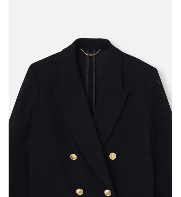 allureville「レノクロスダブルブレストジャケット」|テーラードジャケット|