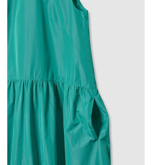 LOULOU WILLOUGHBY「【LOULOU WILLOUGHBY】バックリボンタフタワンピース」|ワンピース|