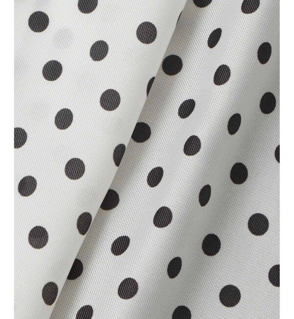 allureville「パネルドットプリントパンツ」|チノ|