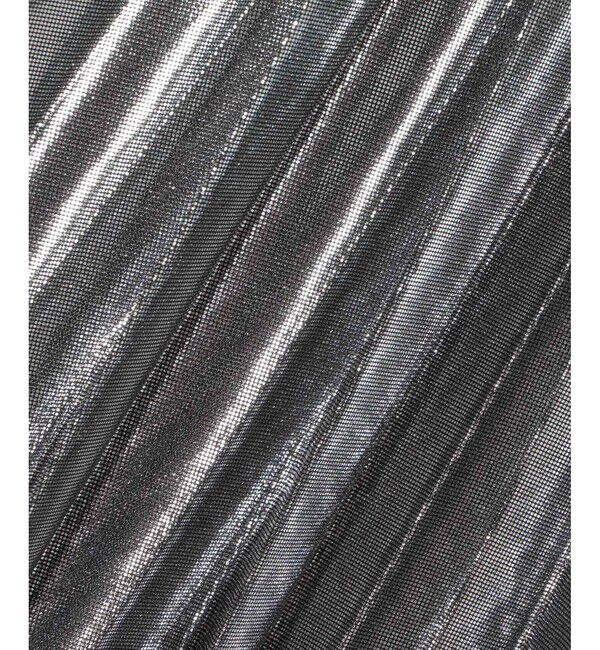 allureville「メタリック切替プリーツスカート」|スカート|