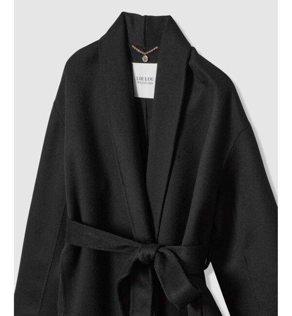 LOULOU WILLOUGHBY「【LOULOU WILLOUGHBY】MTRカシミヤロングコート」|ダッフルコート|