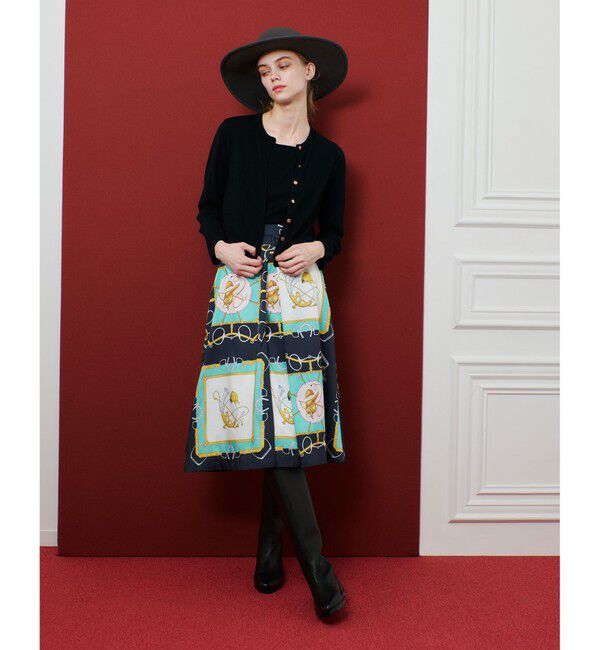 LOULOU WILLOUGHBY「【LOULOU WILLOUGHBY】フェルトチェーンツバヒロハット」|ハット|