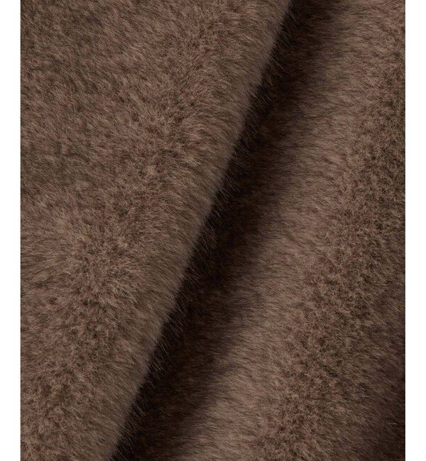 allureville「フェイクミンクファーフーディーブルゾン」|ブルゾン・スタジャン|