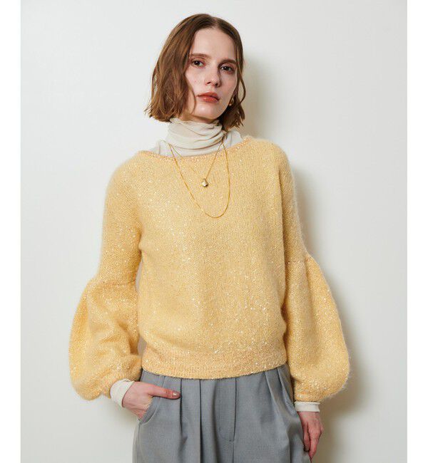 allureville「フロッキーチュールタートル」|Tシャツ・カットソー|