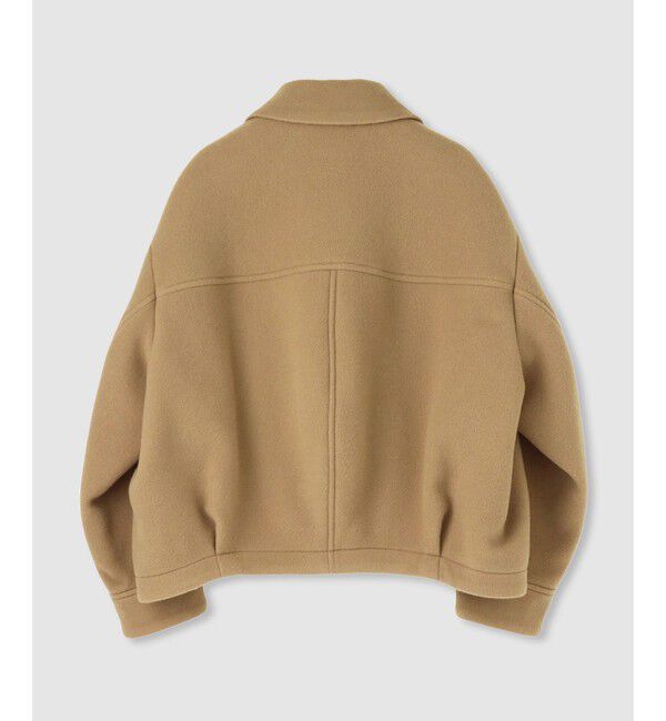 allureville「ウールモッサステンカラーブルゾン」|ブルゾン・スタジャン|