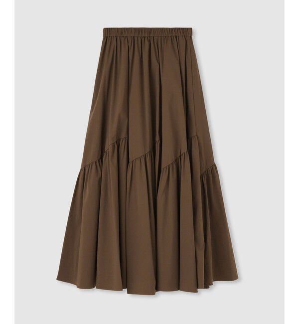 allureville「◇バイヤス切替ギャザースカート」|スカート|