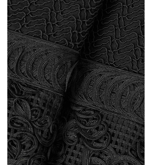 LOULOU WILLOUGHBY「【LOULOU WILLOUGHBY】コード刺繍ドッキングワンピース」|ドレス|