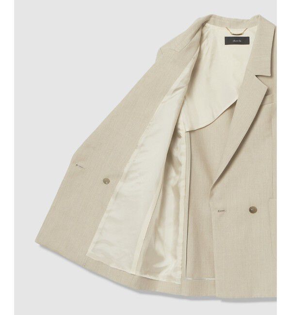 allureville「ハーフスリーブジャケット」|テーラードジャケット|