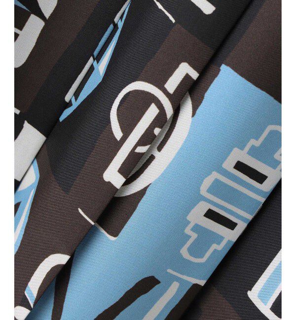 allureville「パッチワークプリントプリーツスカート」|スカート|