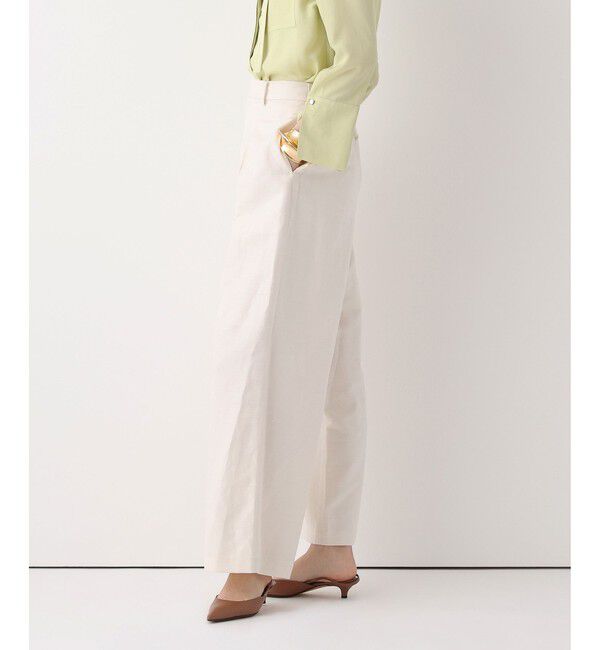allureville「シャークスキンワイドパンツ」|チノ|