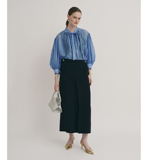 allureville「ボックスプリーツペンシルスカート」|スカート|