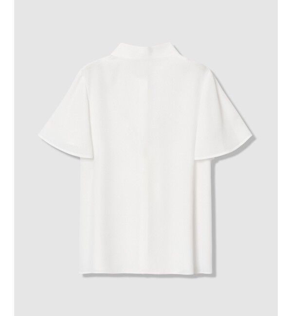 LOULOU WILLOUGHBY「【LOULOU WILLOUGHBY】ペタルフリルフレアスリーブブラウス」|シャツ・ブラウス|