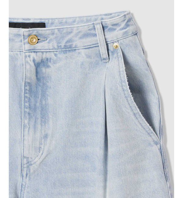 allureville「ブリーチデニムワイドレッグパンツ」|その他|