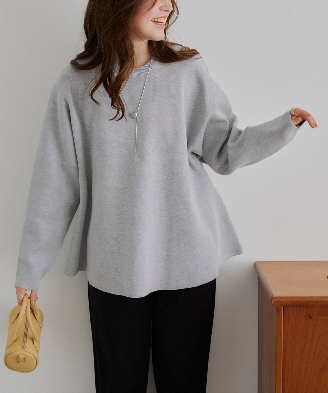 titivate「フレアシルエットニットプルオーバー」|ニット・セーター|