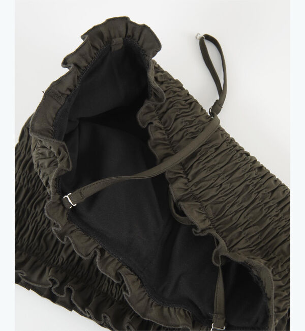 ur's「【小西翼さんコラボアイテム】2wayシャーリングビキニ/水着」|ビキニ|