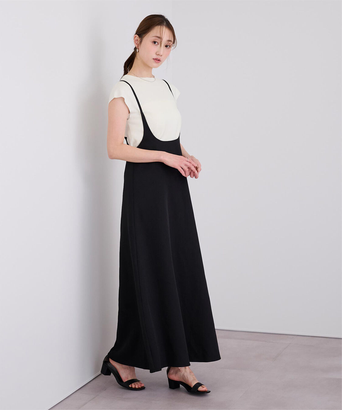 ur's「プチハイネックフレンチスリーブニット」|ニット・セーター|