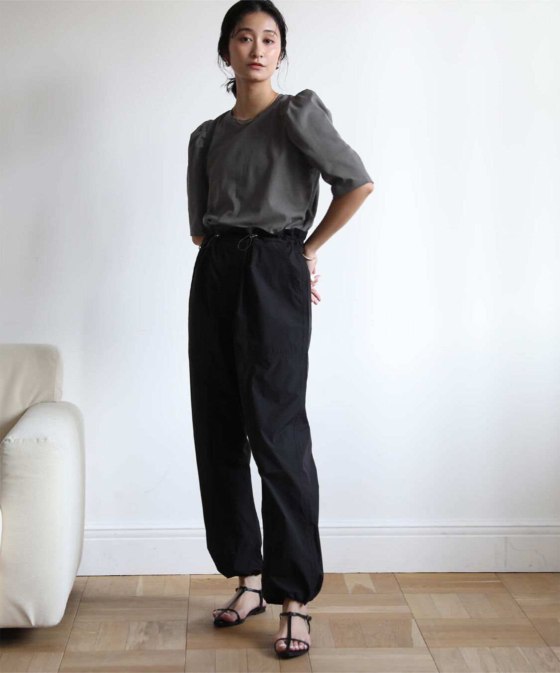 ur's「汗染み防止パフスリーブTシャツ」|Tシャツ・カットソー|