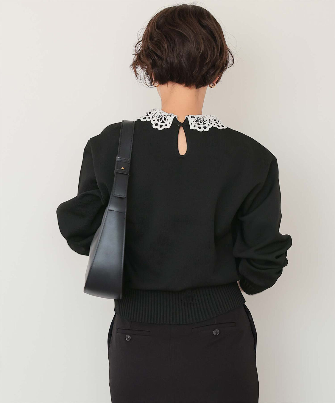 titivate「襟付きニットプルオーバー」|ニット・セーター|