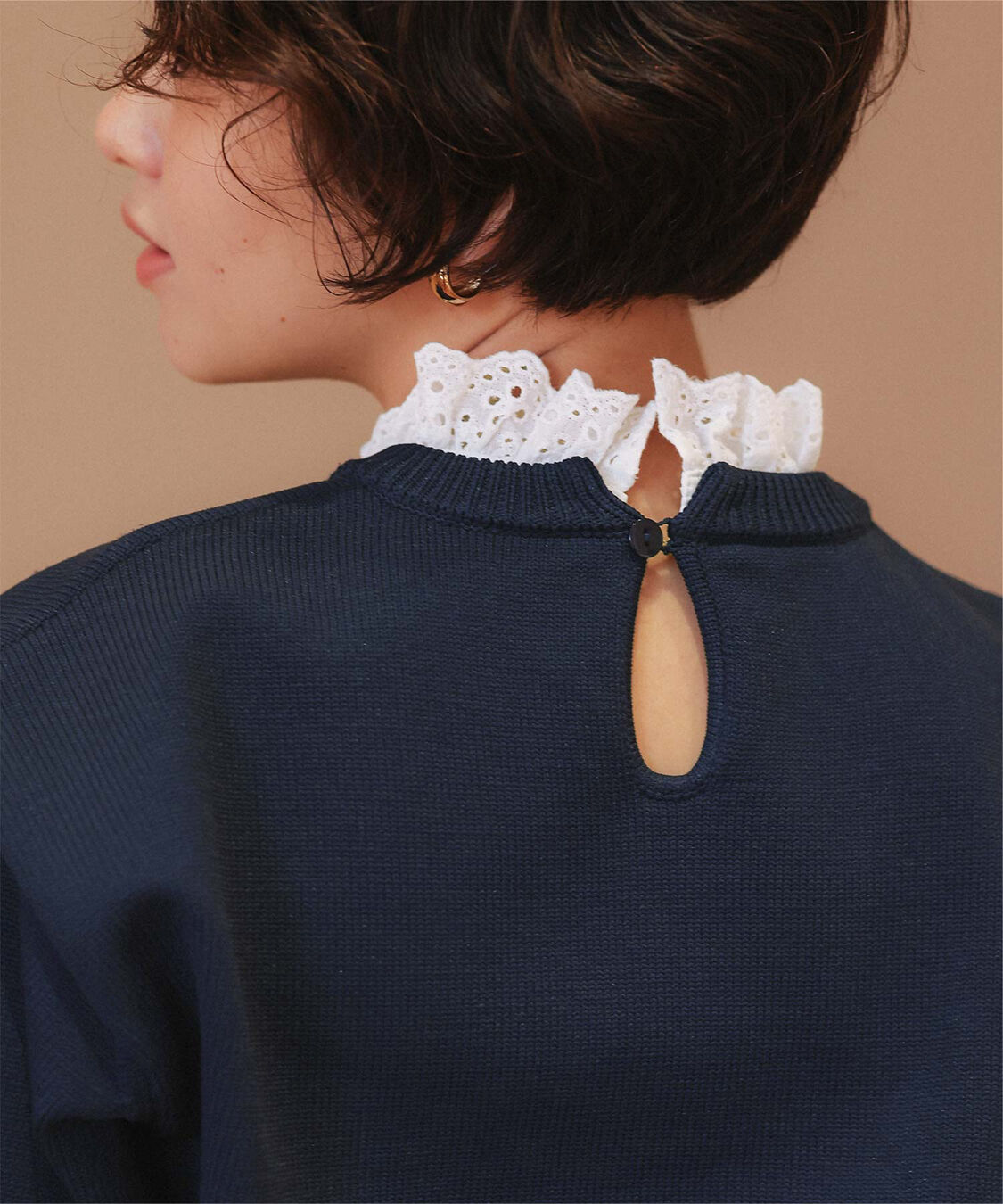 titivate「襟付きニットプルオーバー」|ニット・セーター|