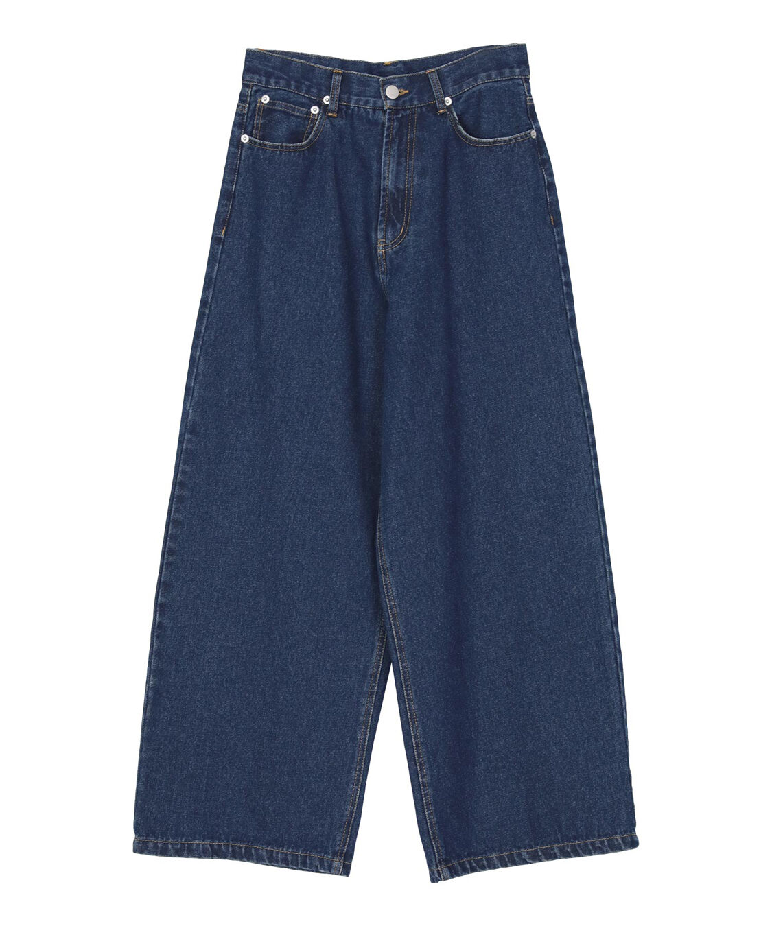 titivate「ワイドルーズデニムパンツ」|デニム|