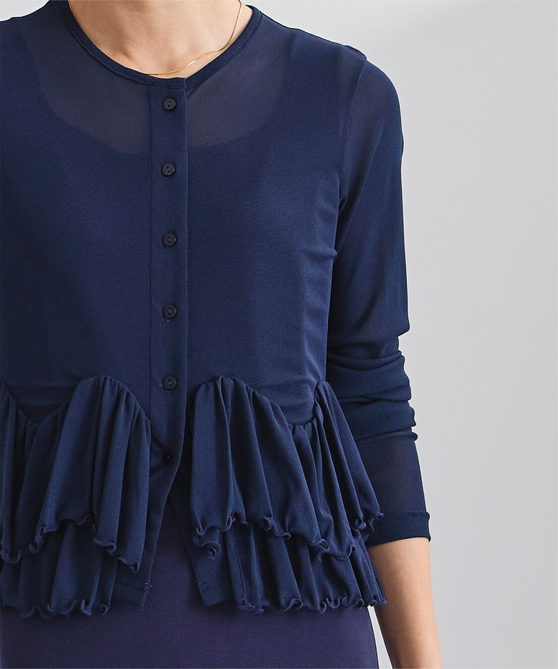 ur's「シアーペプラムカットソー」|Tシャツ・カットソー|