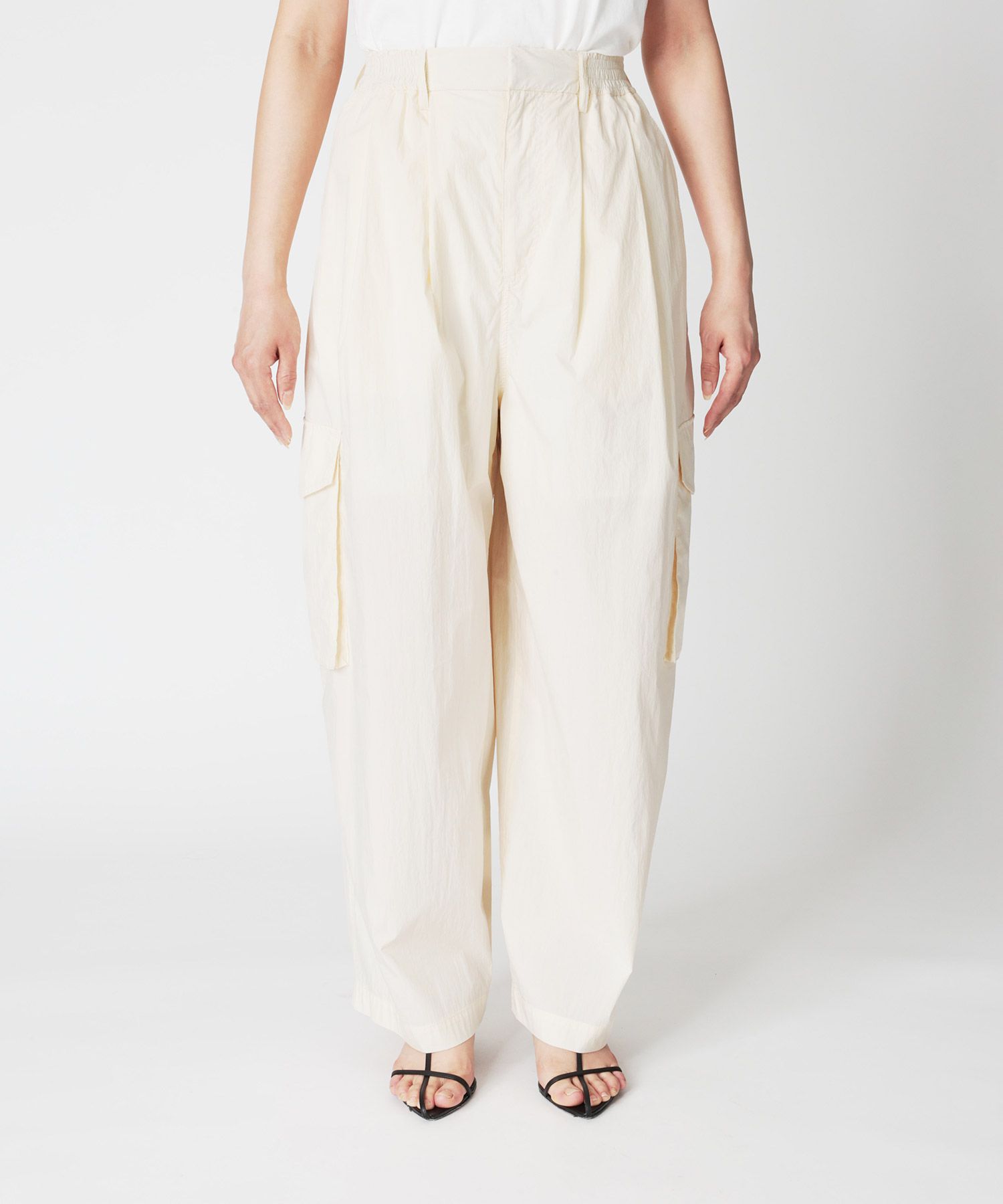 BABYLONE「コットンナイロンカーゴパンツ」|カーゴ|