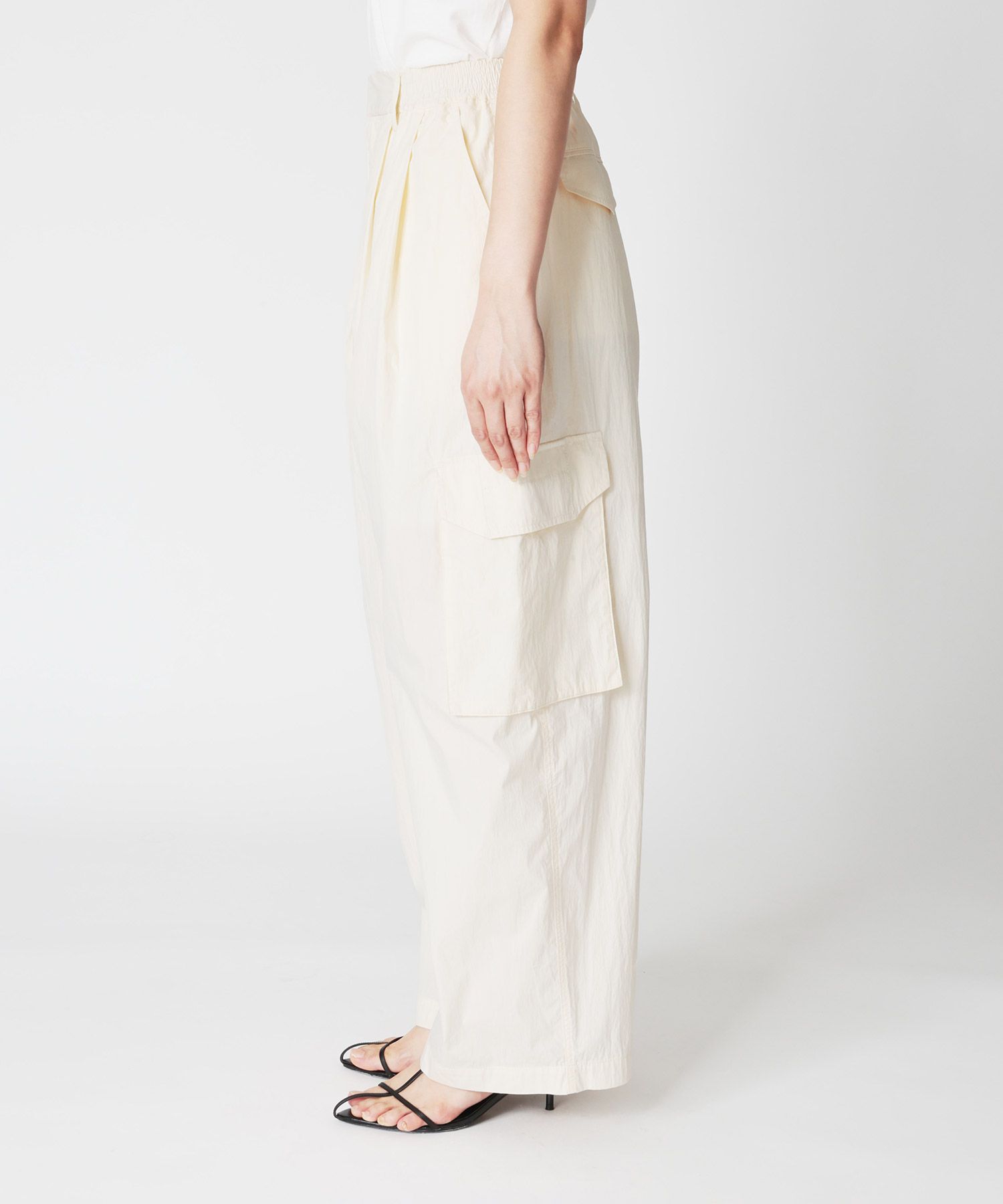 BABYLONE「コットンナイロンカーゴパンツ」|カーゴ|