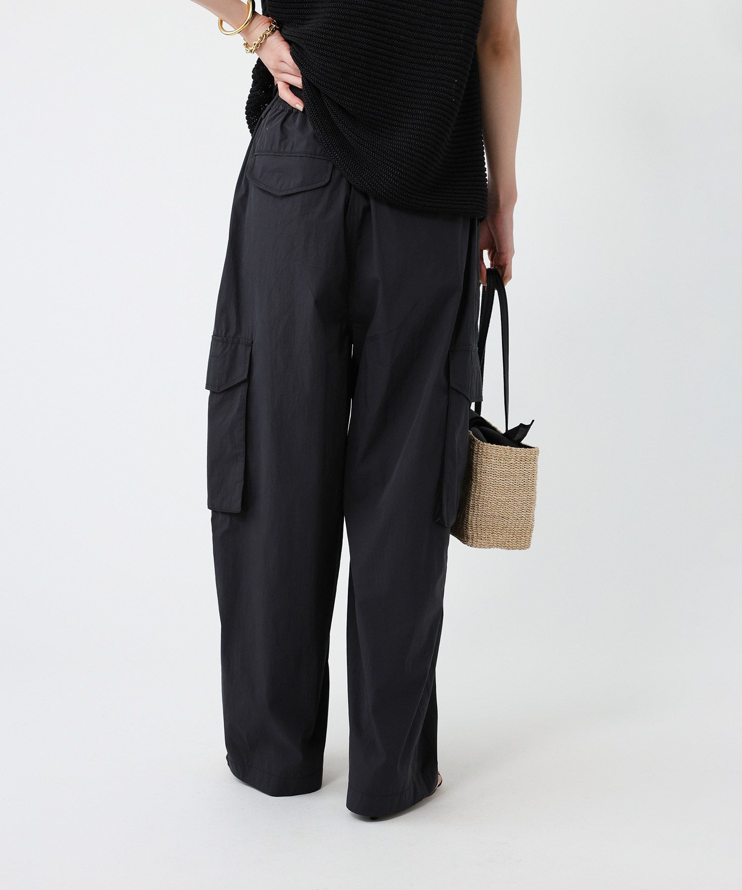 BABYLONE「コットンナイロンカーゴパンツ」|カーゴ|