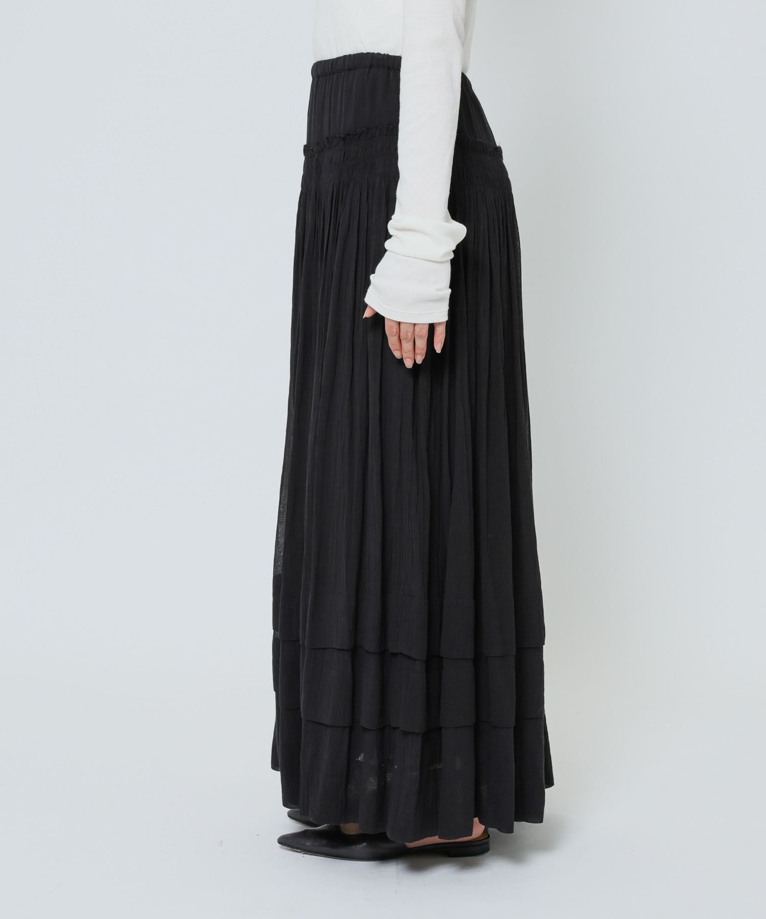 BABYLONE「コットンボリュームスカート」|スカート|