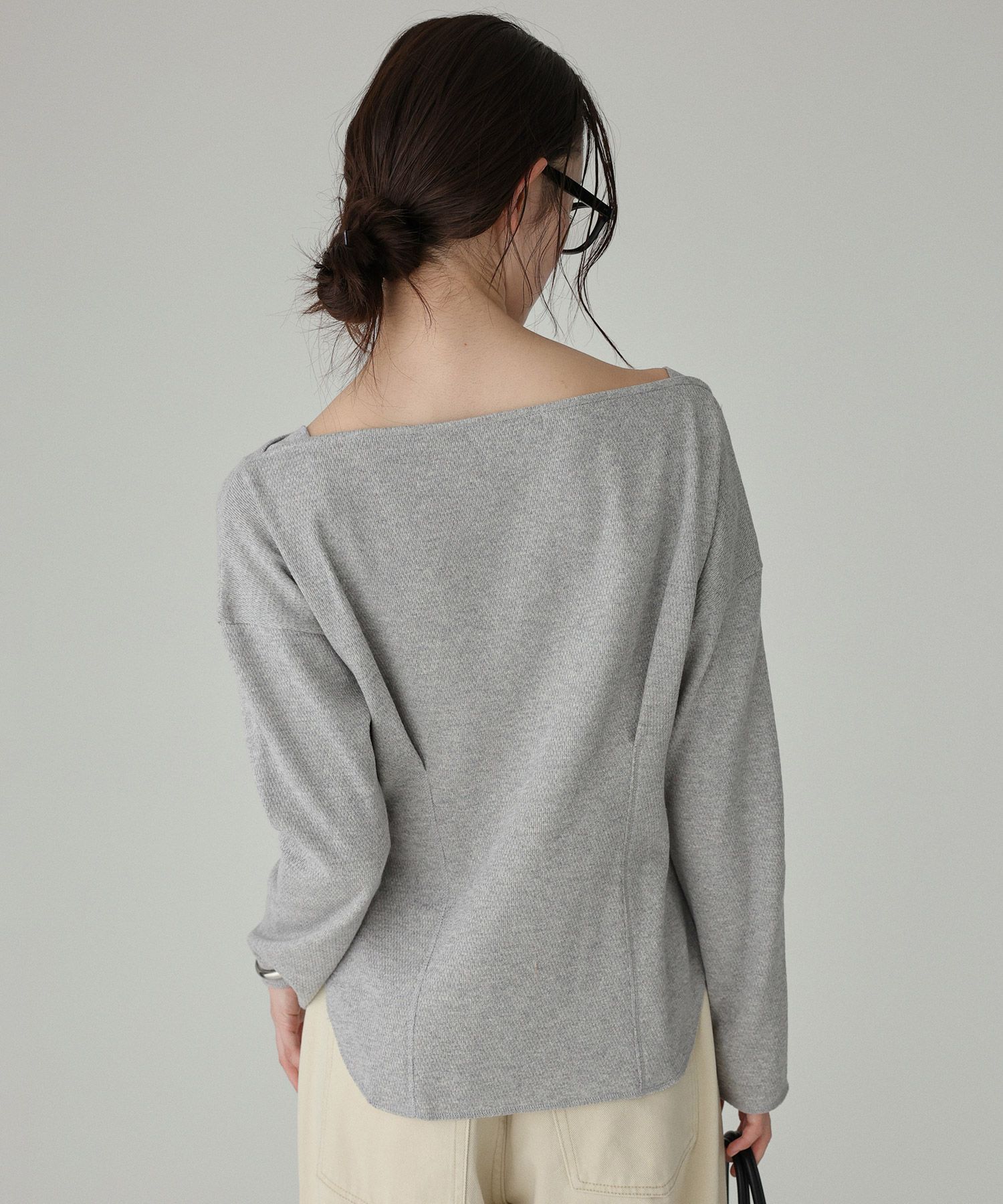 BABYLONE「コットンハニカムプルオーバー」|Tシャツ・カットソー|