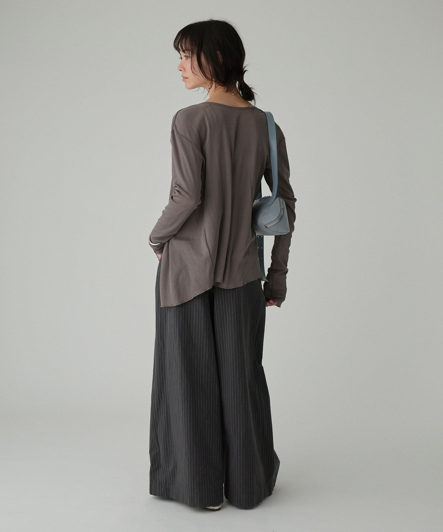 BABYLONE「【2WAY】シアーテレコプルオーバー」|Tシャツ・カットソー|