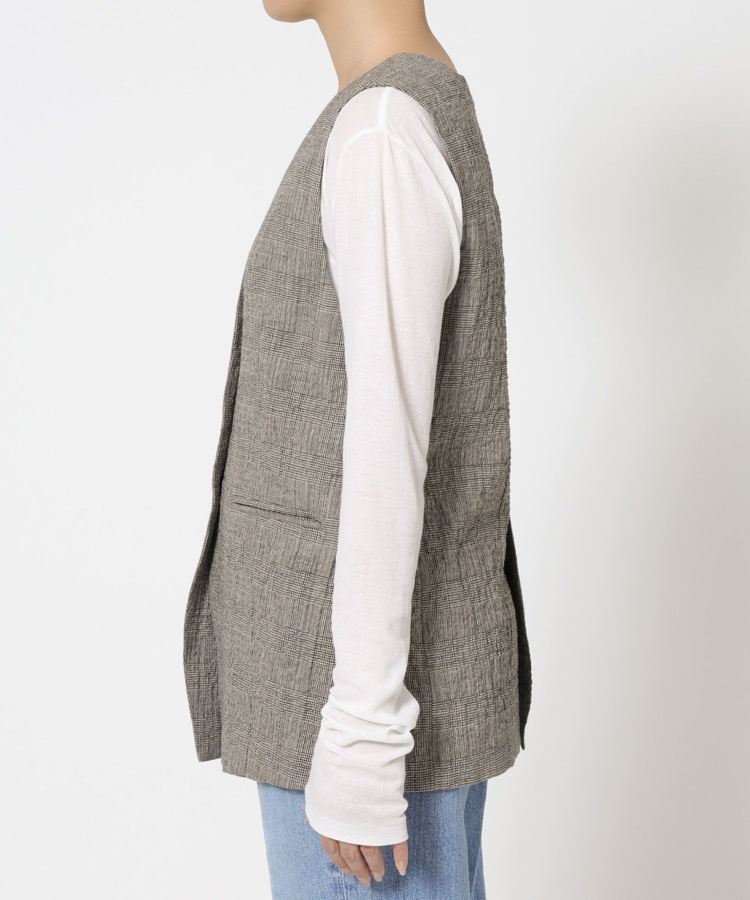 BABYLONE「クレープリネンジレ」|ベスト・ジレ|