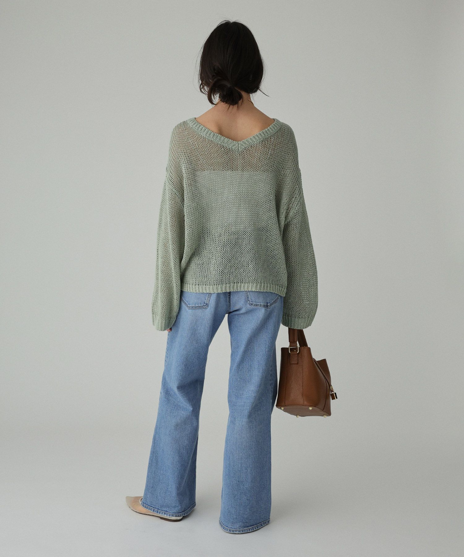 BABYLONE「2WAYリネンプルオーバー」|ニット・セーター|