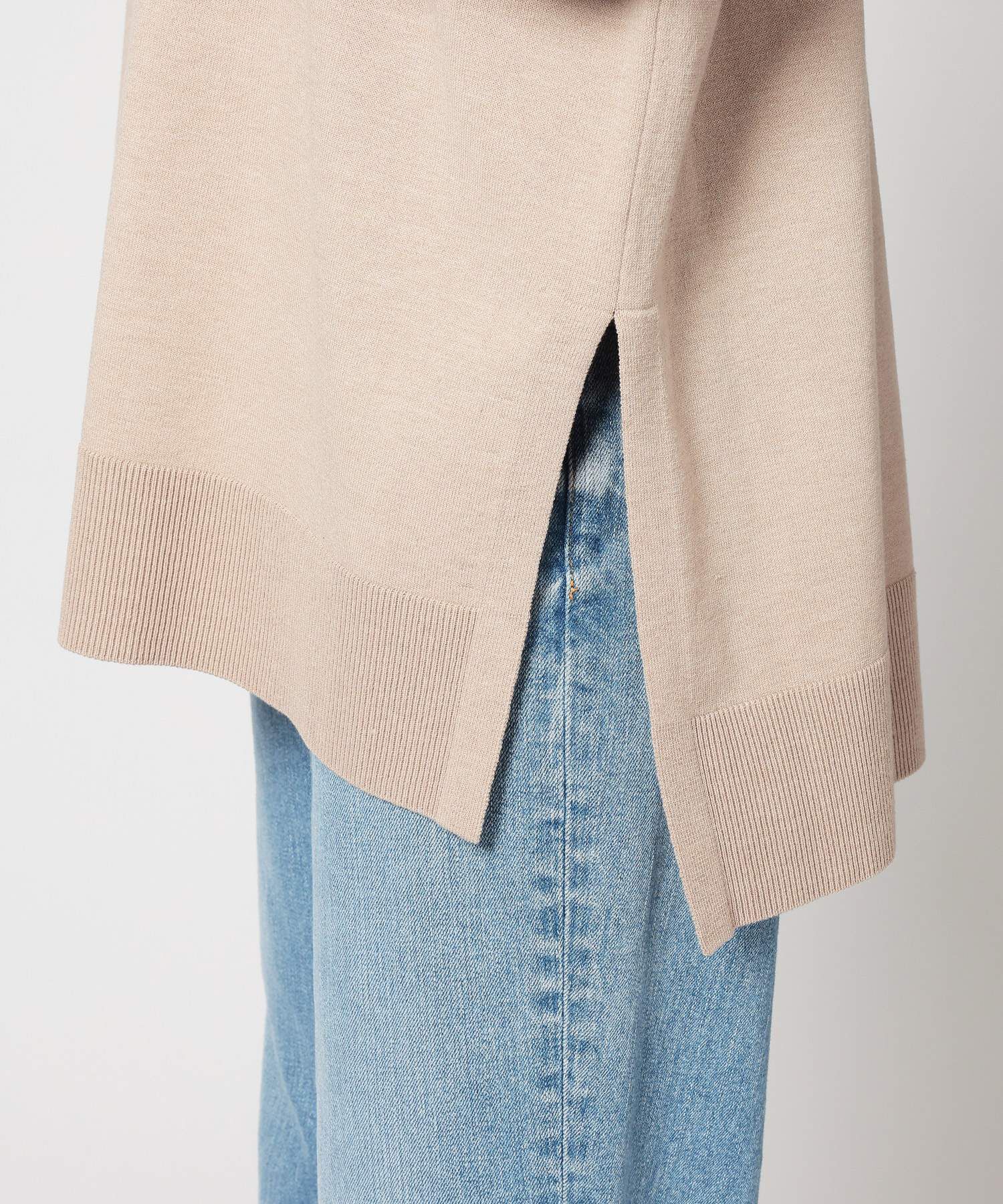 BABYLONE「コットンアクリルボートプルオーバー」|ニット・セーター|