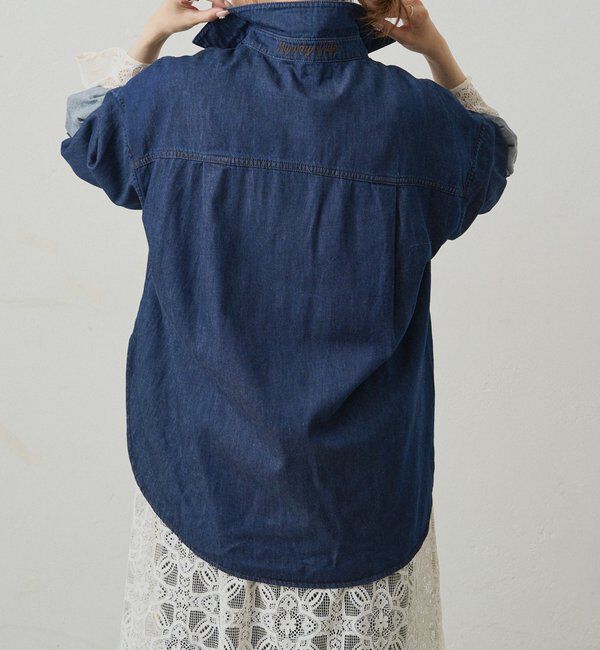  「ダブルポケットデニムシャツ」|シャツ・ブラウス|