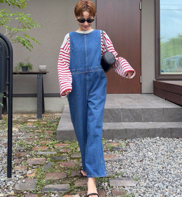  「【@kokiminitaコラボ】パネルボーダーワイドスリーブカットソー」|Tシャツ・カットソー|