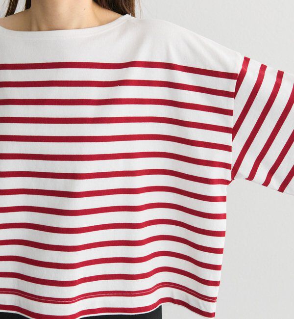  「【@kokiminitaコラボ】パネルボーダーワイドスリーブカットソー」|Tシャツ・カットソー|