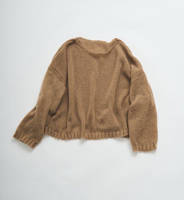  「3Gドロップ天竺ニットプルオーバー」|プルオーバー|