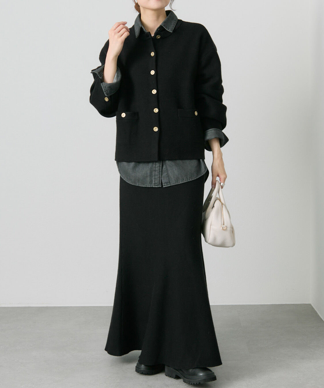  「【新色登場/リバイバル】ミラノリブニットカーディガン」|ニット・セーター|