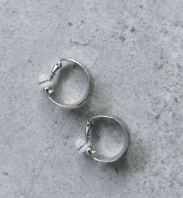  「メタルフープイヤリング」|イヤリング|